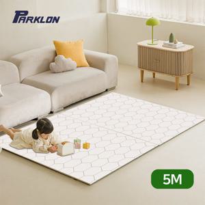 파크론 헥사곤베이지 도도람 놀이방매트 500x140x1.0cm