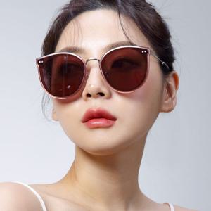 어나더루트 선글라스 GLARII C3 플랫렌즈 동그란 뿔테 빅사이즈
