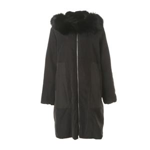 [요하넥스]폭스후드밍크리버시블롱코트