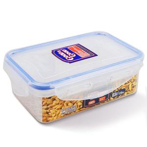 굿앤굿 2칸 분리 밀폐용기 0.5L 반찬통 도시락 김치통