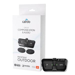 카르도 팩톡 아웃도어 싱글 블랙 (JBL/방수방진/4계절 스포츠)