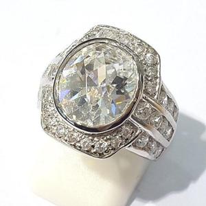 [블루케이] 실버 다이아컷큐빅 반지231212-20탄생석꽃