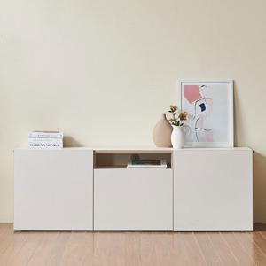 스코나 맨자노 1800 높은 오픈형 거실장 TV장 수납장