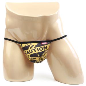 [M2W] Caution String Bikini Black (2005-61)