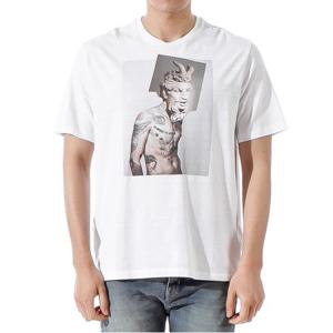 [닐바렛] (PBJT359A G535S 03) 남성 타투 그래픽 반팔 티셔츠