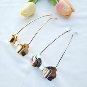 왕 리본 올림머리 헤어 U핀 비녀