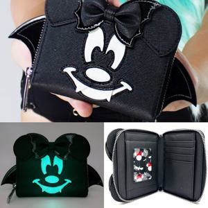 여자 지갑 디즈니 미니 배트 지퍼 지갑 1691186316