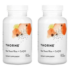 해외배송 Thorne Research 쏜리서치 레드 이스트 라이스 코큐텐 120정 2개