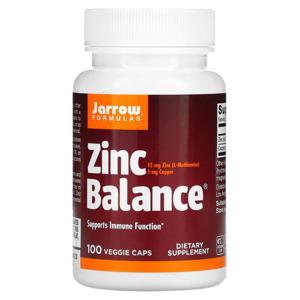 해외직구 Jarrow 자로우 징크 아연 밸런스 15mg 베지캡슐 100정 Zinc Balance
