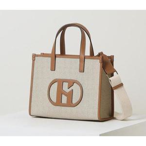 [헤지스ACC] H패치 베이지 토트백 M HIBA4E108I2