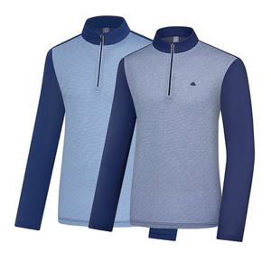 [콜핑]LD08 남자 봄여름 냉감 멜란지 긴팔집업 등산티 KTT4317M