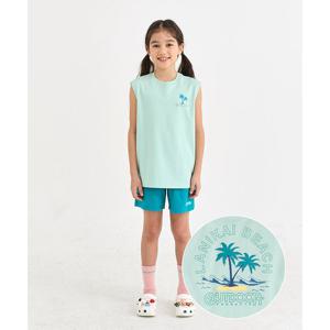 [본사][아웃도어프로덕츠키즈]그래픽 민소매 + 쇼츠 셋업 (민트) 658707_MT