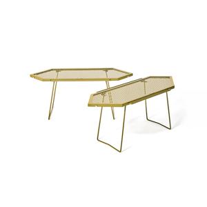 [이타카] 헥사 그릴 테이블 2P