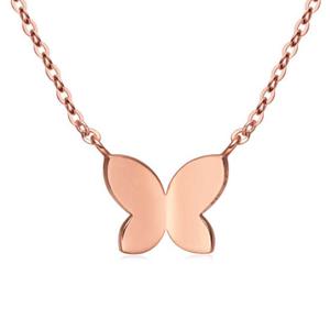 [비앤비골드] 14K 미니 커브 나비 체인 목걸이 NPN40104