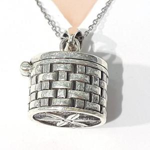 [블루케이] silver 실버순은 목걸이241205-12뚜껑열림