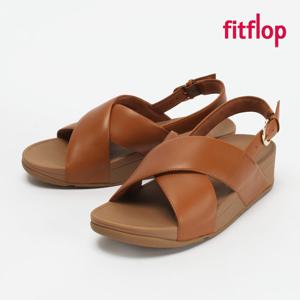 핏플랍 샌들 루루 크로스 백 스트랩 여성 라이트 탄 K03-592