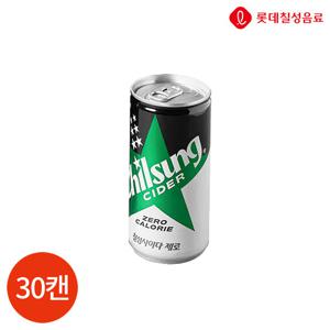 롯데 칠성사이다 제로 210ml x 30캔