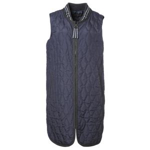 [조순희]니트 네크라인 경량 롱베스트(JIWV412)