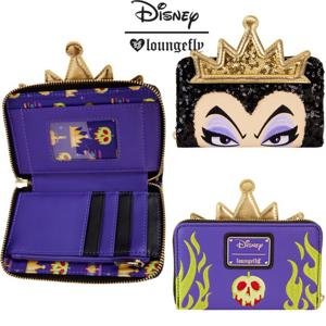라운지플라이 WDWA2943 디즈니 백설공주 사악한 여왕 지퍼 지갑