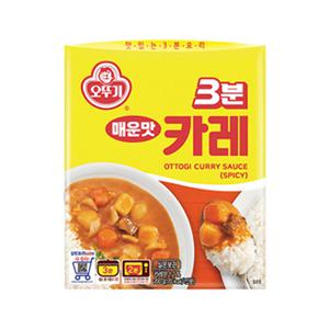 [오뚜기] 3분 카레 매운맛 200g