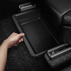 슈피겐 테슬라 모델Y 카본패턴 좌석시트 하단 정리함 TO222