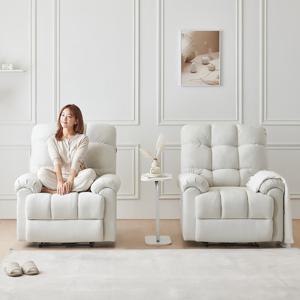 이노센트x동서가구 구름 전동 1인용 리클라이너소파 i104262