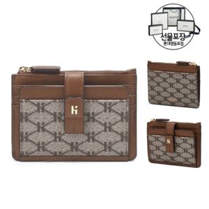 [헤지스/선물포장] 가죽 카드지갑HIHO4E886W2