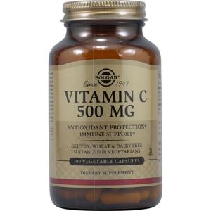 솔가 비타민 C 500 mg 100 식물성캡슐