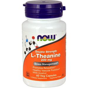 나우푸드 L 테아닌 더블 스트렝스 200 mg 60 베지 캡슐