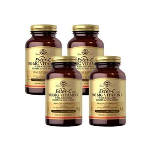 4개X  솔가  에스터  C  플러스  비타민  C  500mg  100캡슐