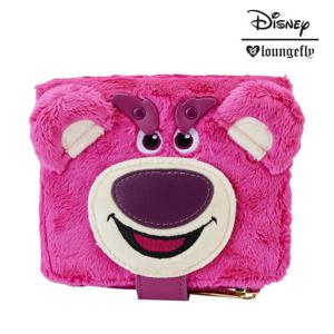 디즈니 WDWA2556 토이 스토리 랏소 플러시 패션 지퍼 지갑