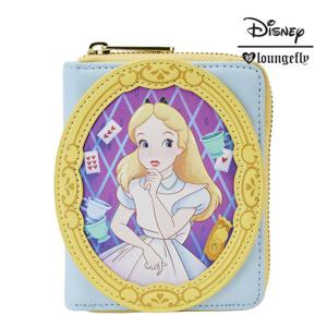 디즈니 WDWA2544 이상한 나라의 앨리스 패션 지퍼 지갑
