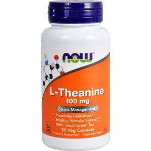나우푸드 L 테아닌 100 mg 90 베지테리언 캡슐