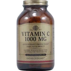 솔가 비타민 C 1000 mg 250 식물성캡슐