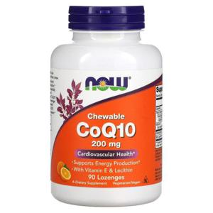 미국직구 NOW Foods 나우푸드 츄어블 CoQ10 코큐텐 200mg 90정