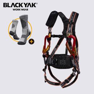 블랙야크 전체식 안전벨트 더블 YB-A202 추락방지 안전대 산업용