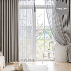 지나송 필리아 형상기억 방한 99.99 암막커튼 풀세트 중형