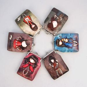 빠띠라인 수채화 일러스트 동전지갑 6종택1