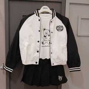 [오후]요즘대세~~ 크롭 야구점퍼 OHJA24S51