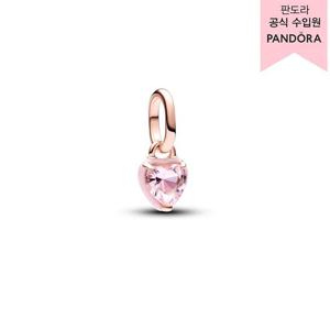 [판도라(주얼리)][백화점 보증서 제공]미 핑크 샤하트 미니 댕글 참_783042C01