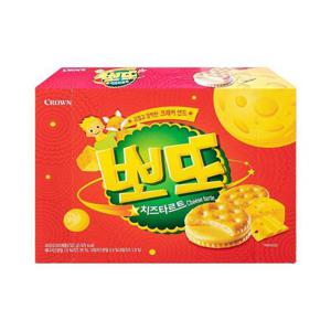 [해태] 크라운 뽀또 치즈타르트 322g x 2개