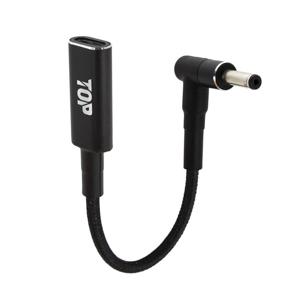 HDTOP C타입 to DC PD100W 노트북 충전 젠더 15CM 4.0x1.35 HT-CL047