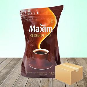 동서 맥심 아라비카 100 150g X 8개/블랙 리필 커피