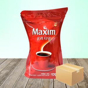 맥심 오리지날 리필 커피 170g X 8개/자판기 블랙