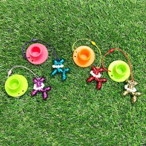 턴트 블링블링 풍선강아지 파크골프티 4개세트 실리콘티포함