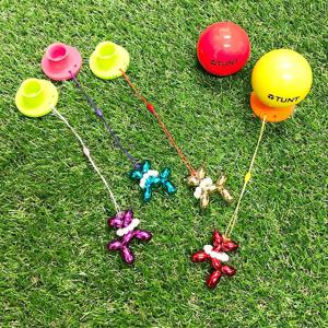 턴트 블링블링 풍선강아지 파크골프티 단품 티걸이포함 실리콘티