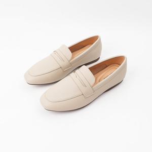 [신난다슈]여성 로퍼 단화 플랫 구두 빅사이즈 RM24881 그레이