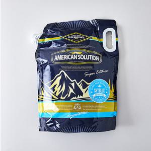 [1박스] 아메리칸솔루션 스카이블루 9.07kg x 2개 고양이 모래