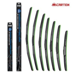 카템 그라파이트 자동차 하이브리드 와이퍼 2개(1세트)