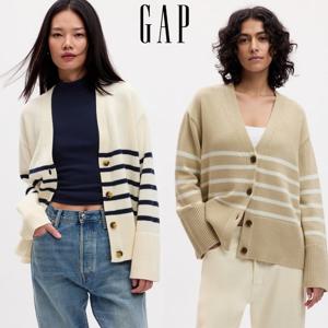 (해외) 갭 GAP 827311 여자 코튼 니트 가디건